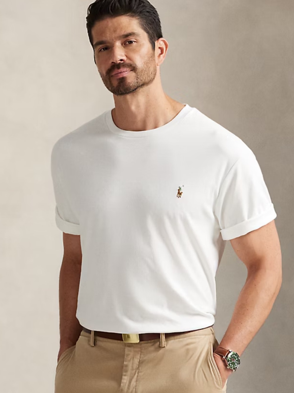 Polo Ralph Lauren Soft Cotton Crewneck T-Shirt Sz M
